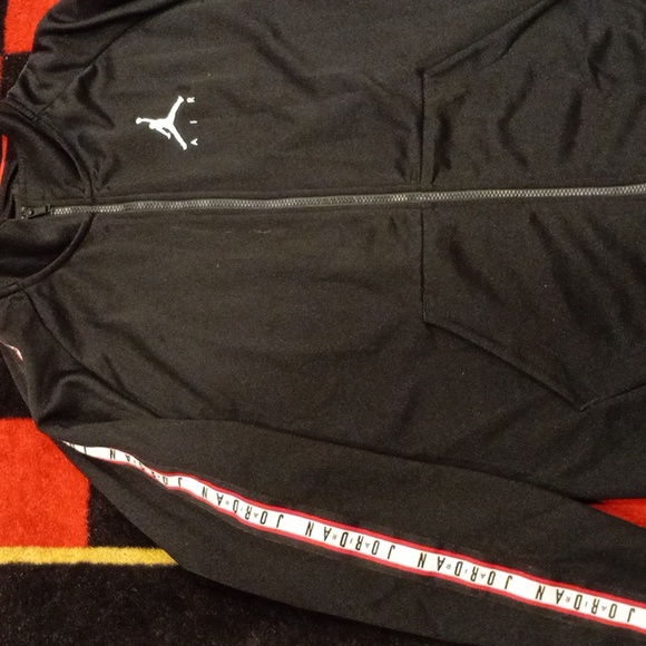 Jordan Black Full-Zip Jacket - Picture 2 of 8